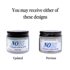 NOBS (No Bad Stuff) Toothpaste Tablets - Nano Hydroxyapatite, Fluoride & Plastic Free, Eco & Travel Friendly - Remineralize with NHA.  2-pack